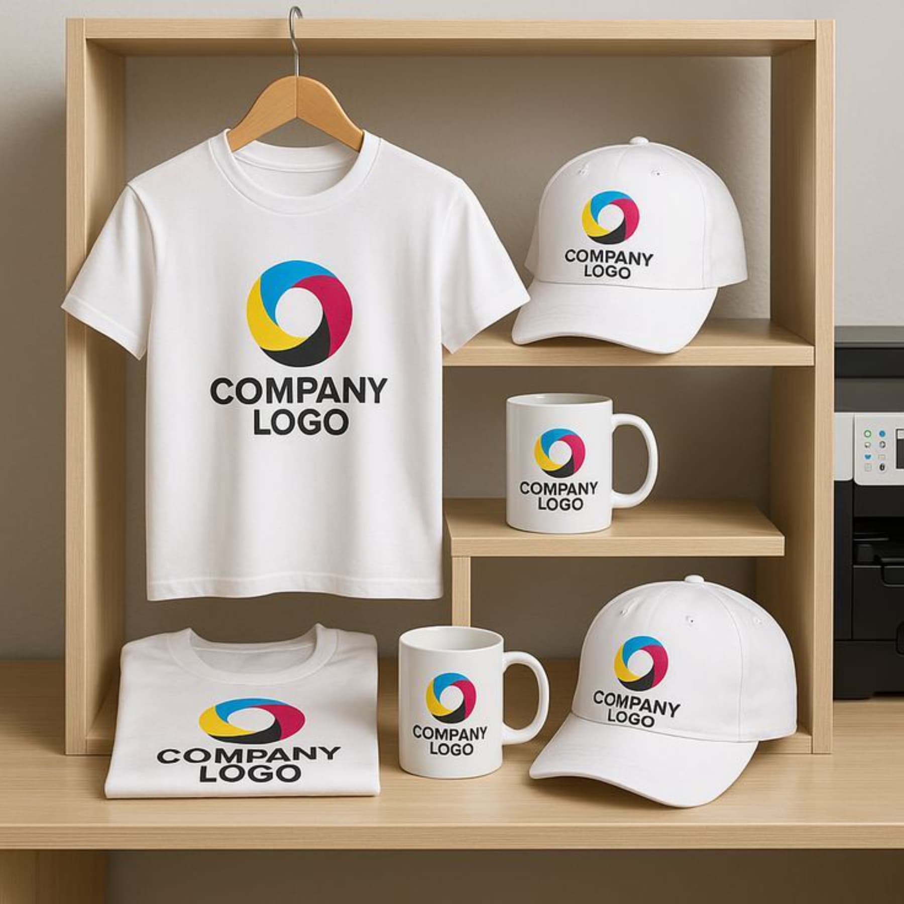 Apparel, Caps, Mugs & More